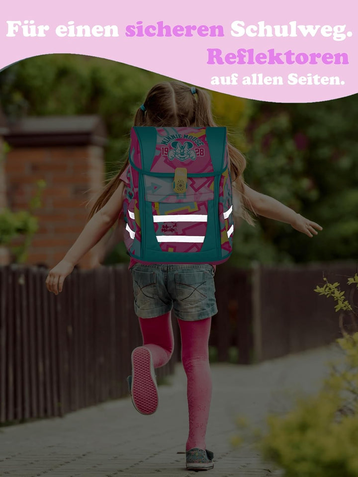 Familando McNeill Schulranzen 1. Klasse · ergonomischer Tornister für Jungen und Mädchen · Schultasc