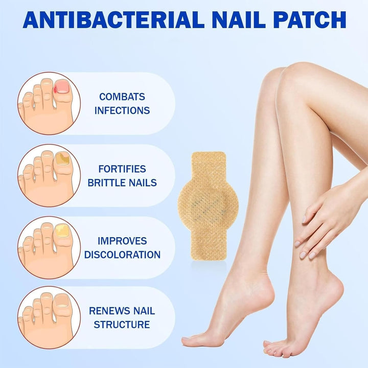 42 Stück Nail Patches For Toenails & Fingernails,Mehrzweck Zehennagel Pads