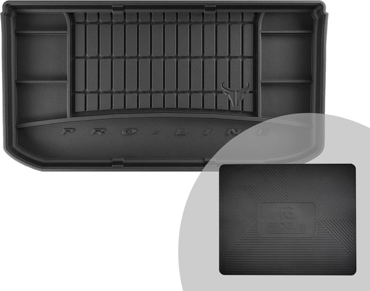 FROGUM ProLine 3D Gummimatte Exklusive Auto Kofferraummatte Kofferraumwanne für Nissan Micra K13 201