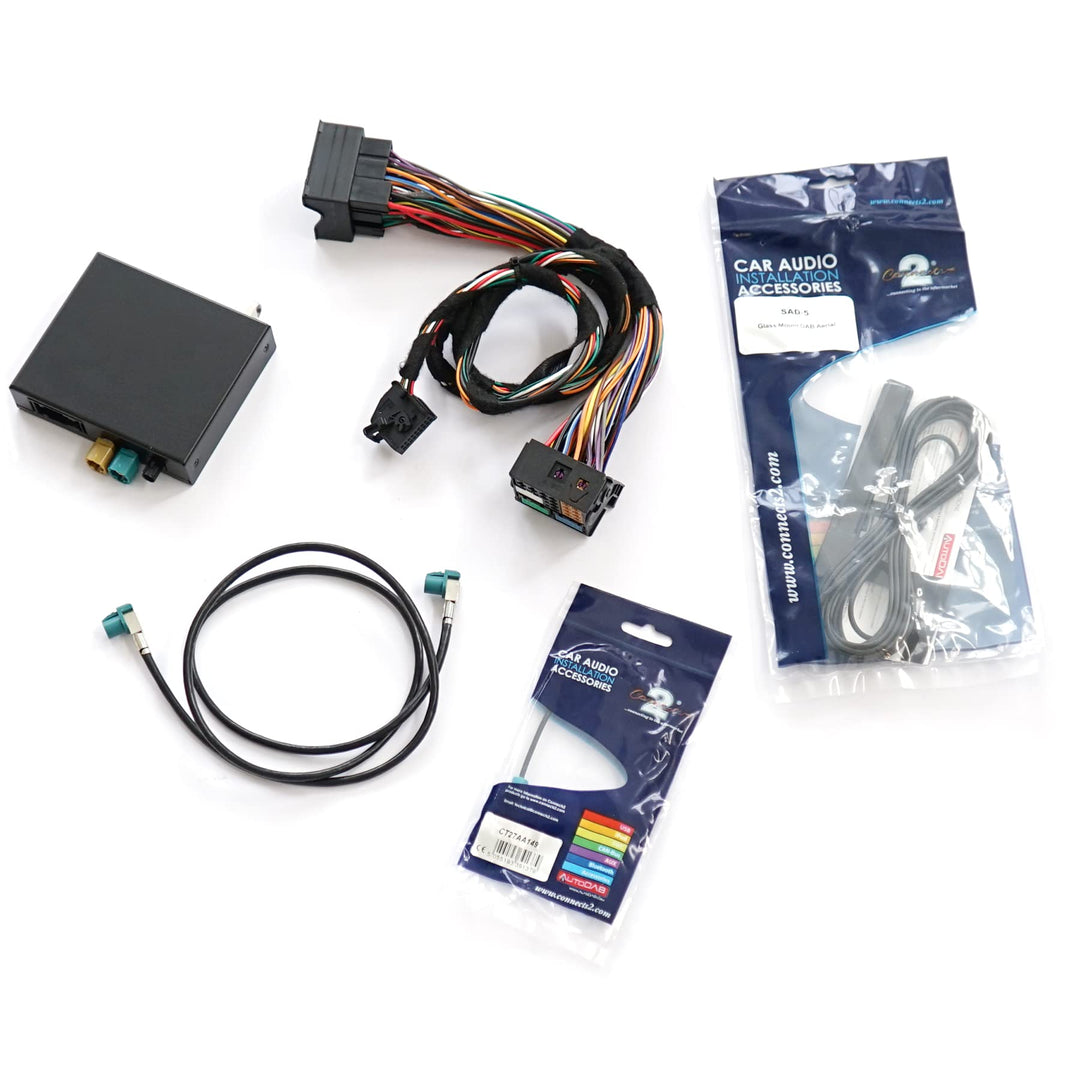 Volkswagen 000063212E Nachrüstsatz DAB+ Radio Digitalradio Antenne Radioempfang, für MIB Standard/Hi