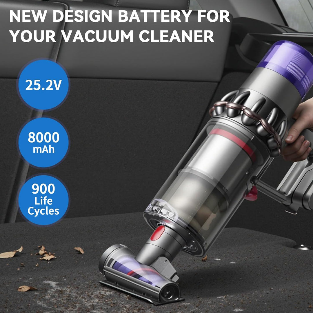 V11 Akku, Morpilot 25.2V 8000mAh Ersatzakku für SV15/SV16/V11 Outsize/Absolute Extra/Absolute Pro/Fl