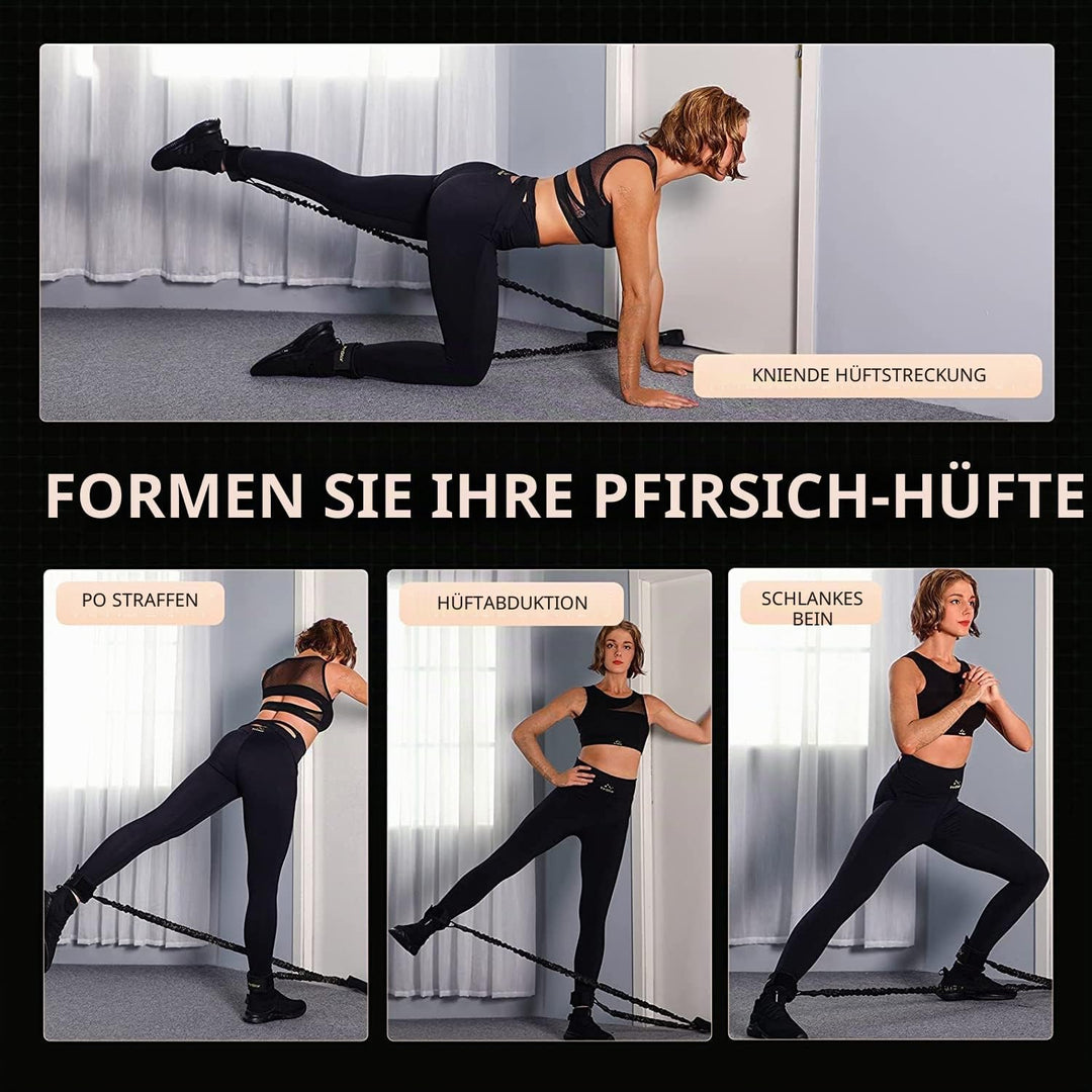 INNSTAR Gesäss Widerstandsbänder, Gesässmuskel Trainer Resistance Bands, Fitnessbänder Booty Band fü