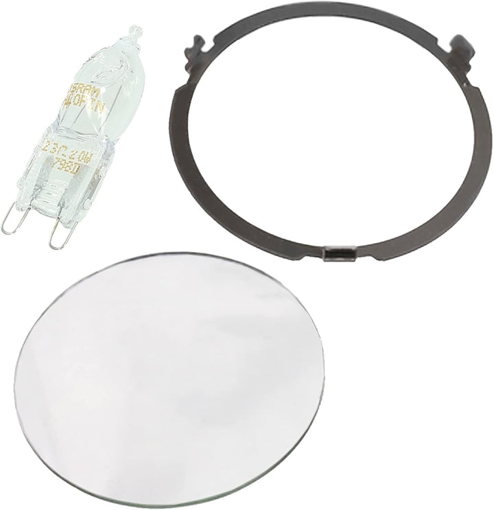 SPARES2GO Lampenabdeckung Ring Reparaturset kompatibel mit Neff-Dunstabzugshaube