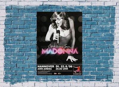 Madonna - Confessions, Hannover 2006 » Konzertplakat/Premium Poster | Live Konzert Veranstaltung | D