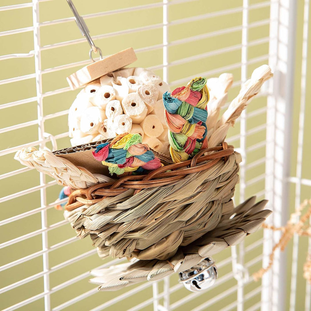 3 Stück Vogelspielzeug, Vogel-Papageien-Spielzeug, Papageienspielzeug, Wellensittich Spielzeug, Voge