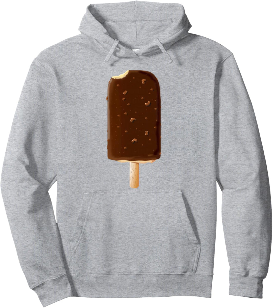 Schokoladeneis Eis am Stiel Pullover Hoodie
