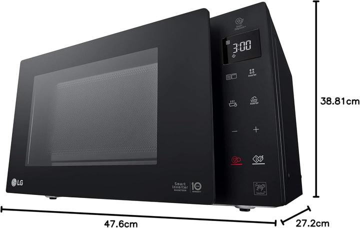 LG neochef Comptoir du Mikrowelle kombinierten 23L 1150 W schwarz – Mikrowelle (Comptoir du, kombini