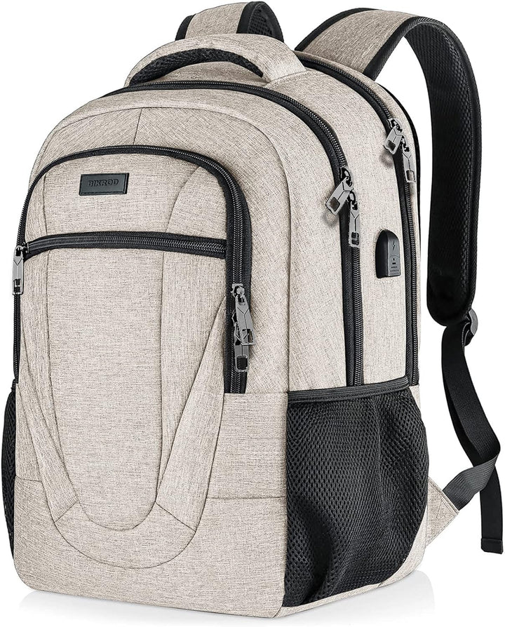 BIKROD Rucksack Herren und Damen, Schulrucksack Jungen Mädchen Teenager, Wasserdicht Rucksack | 17.3