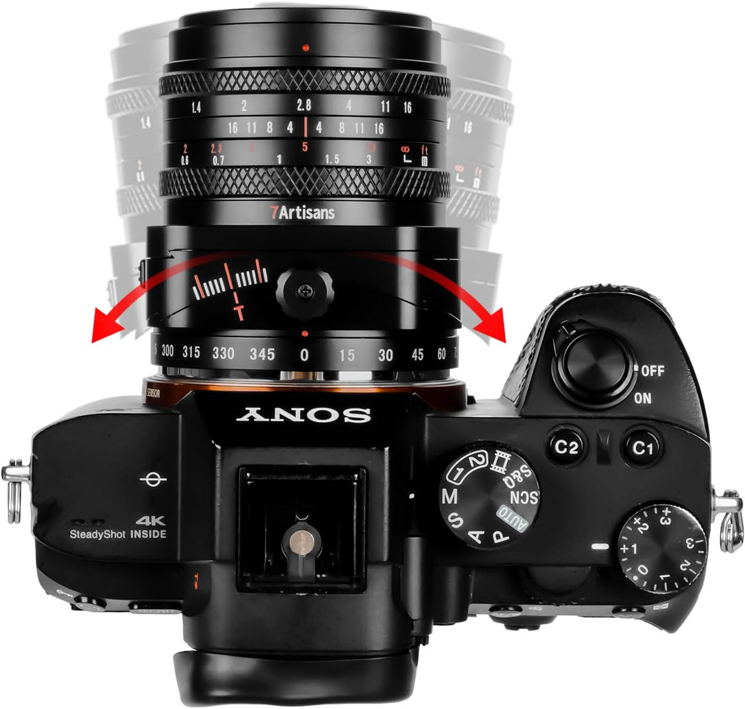 7artisans 50mm F1.4 Neigen Kamera Objektiv APS-C Grosse Blende Prime Manuelle Portrait Miniatur Land
