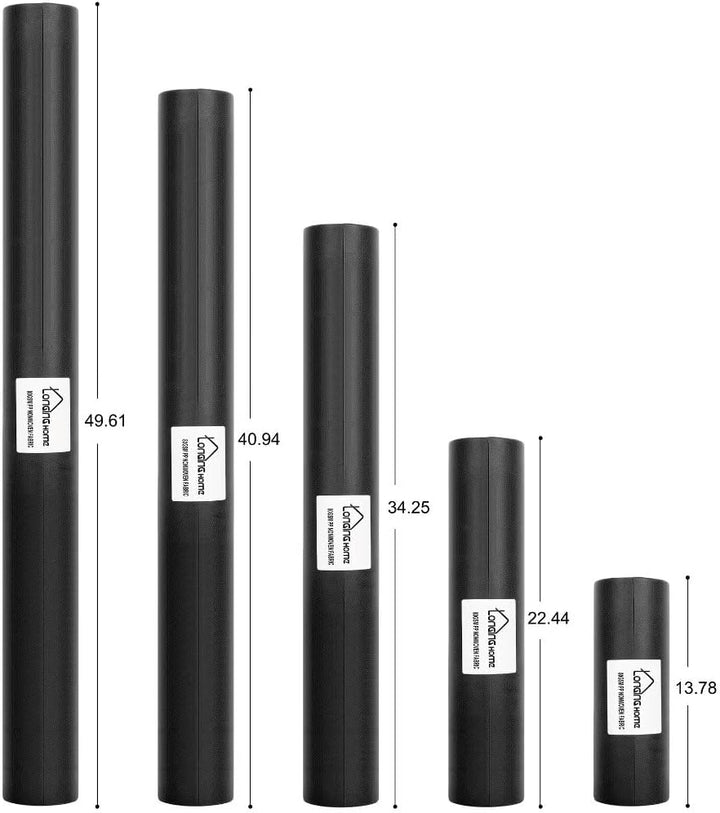 Tischdeckenrolle, 1.18 × 25M, Schwarz, Einweg Vlies Stoffähnlich Tischdecke Rolle, Meterware Tischtu