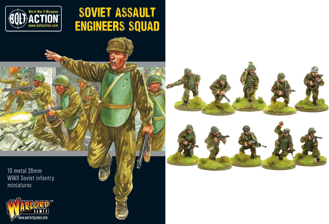 Warlord Games Bolt Action, Soviet Assault Engineers Squad