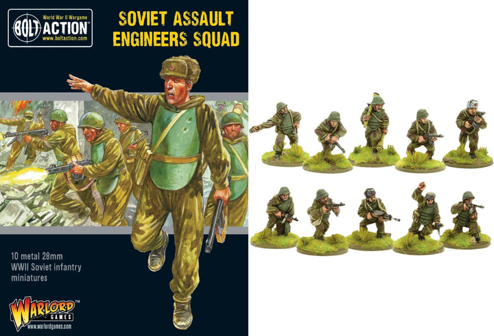 Warlord Games Bolt Action, Soviet Assault Engineers Squad