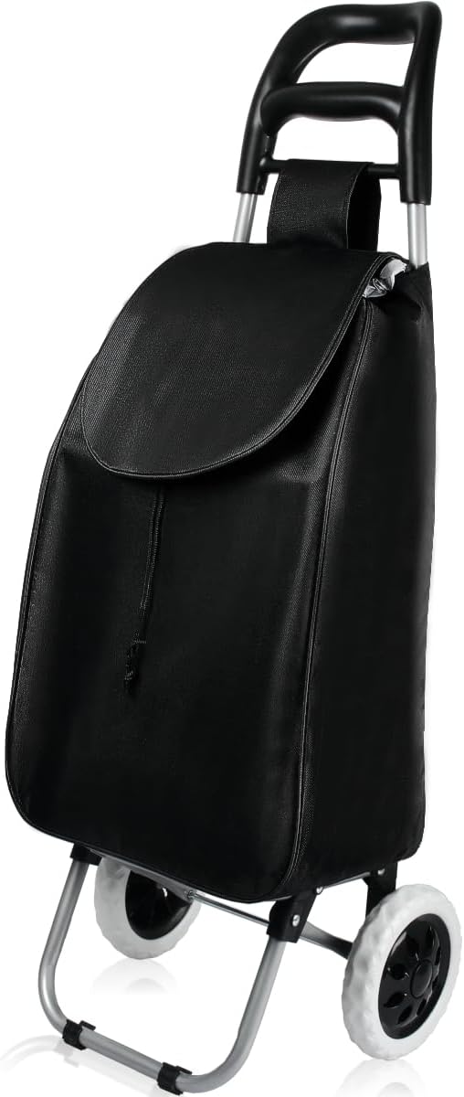 2IN1 Einkaufstrolley auch als Sackkarre nutzbar klappbar 40L Tasche bis 25kg Einkaufswagen mit gross