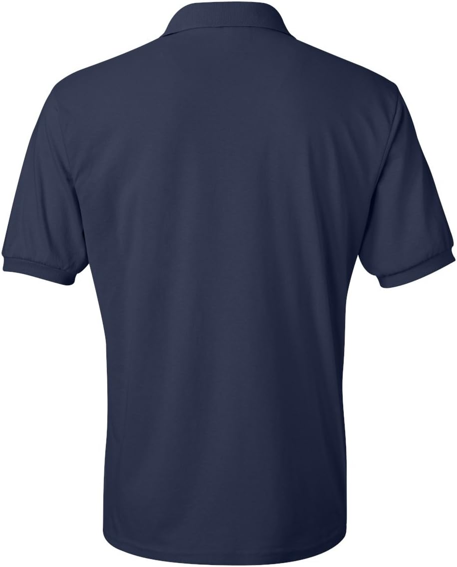 Hanes Men's Comfortblend Ecosmart Jersey Pocket Polo