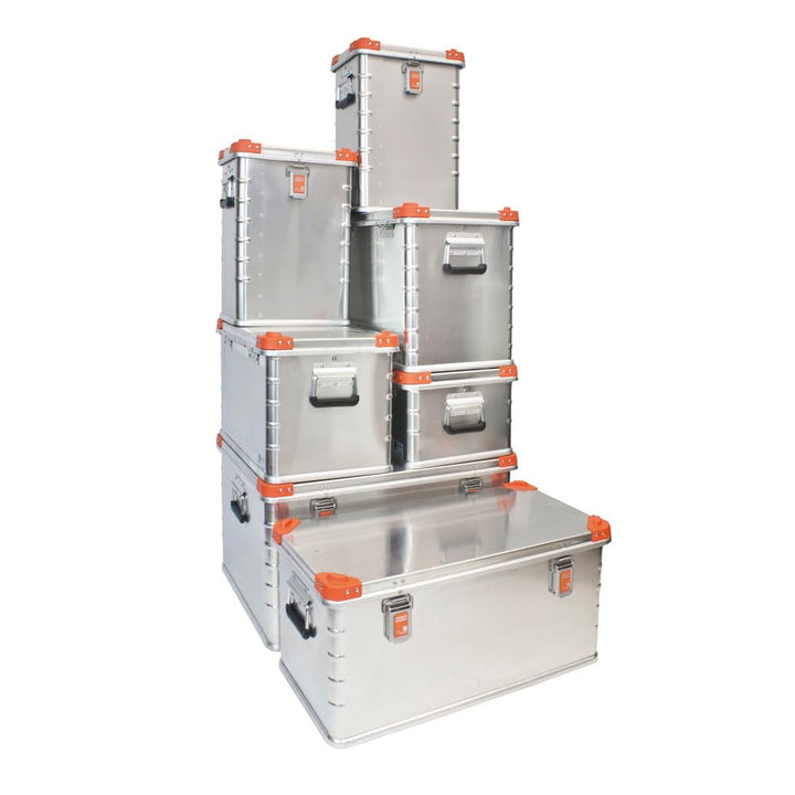 ZARGES | Aluminium-Universalbox | Inhalt 157 l | Aussenmass LxBxH 800 x 600 x 410 mm