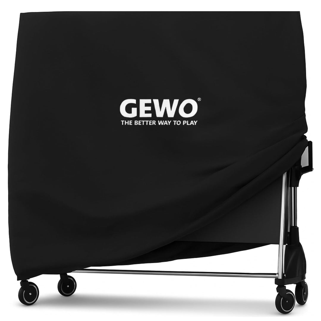 GEWO Robuste Universal Abdeckung für Tischtennisplatte Outdoor 600D Oxford Gewebe, Tischtennis Hülle