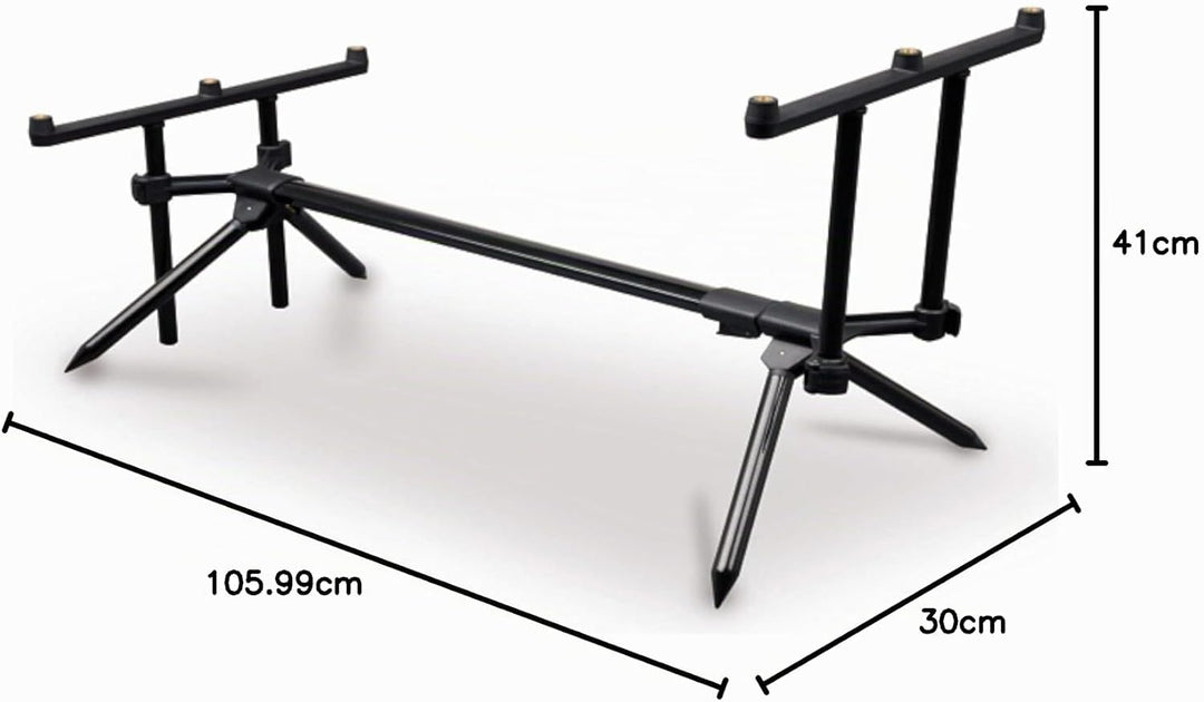 Fox EOS 3 Rod Pod - Rutenhalter für Karpfenruten, Rutenhalterung zum Karpfenangeln, Rodpod