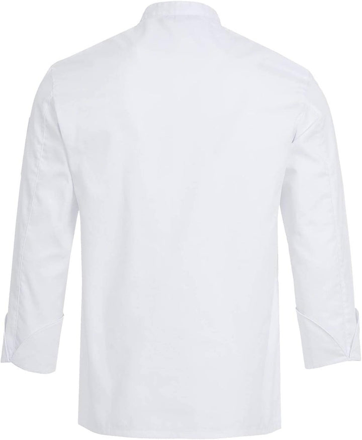 GREIFF 5580 Herren Kochjacke Cuisine Basic XS Weiss, XS Wei&#xDF;