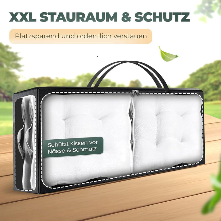 Celeko Home Palettenkissen Aufbewahrung 120 x 30 x 80 cm Aufbewahrungstasche XXL Oxford Polyester 60
