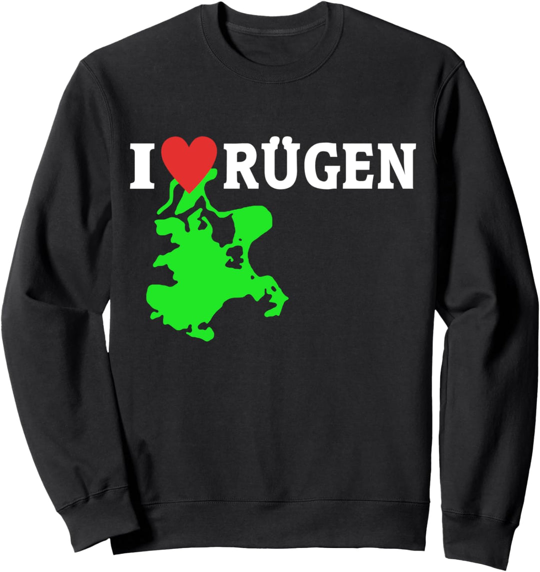 Ich Liebe Rügen Insel Rügen Sweatshirt