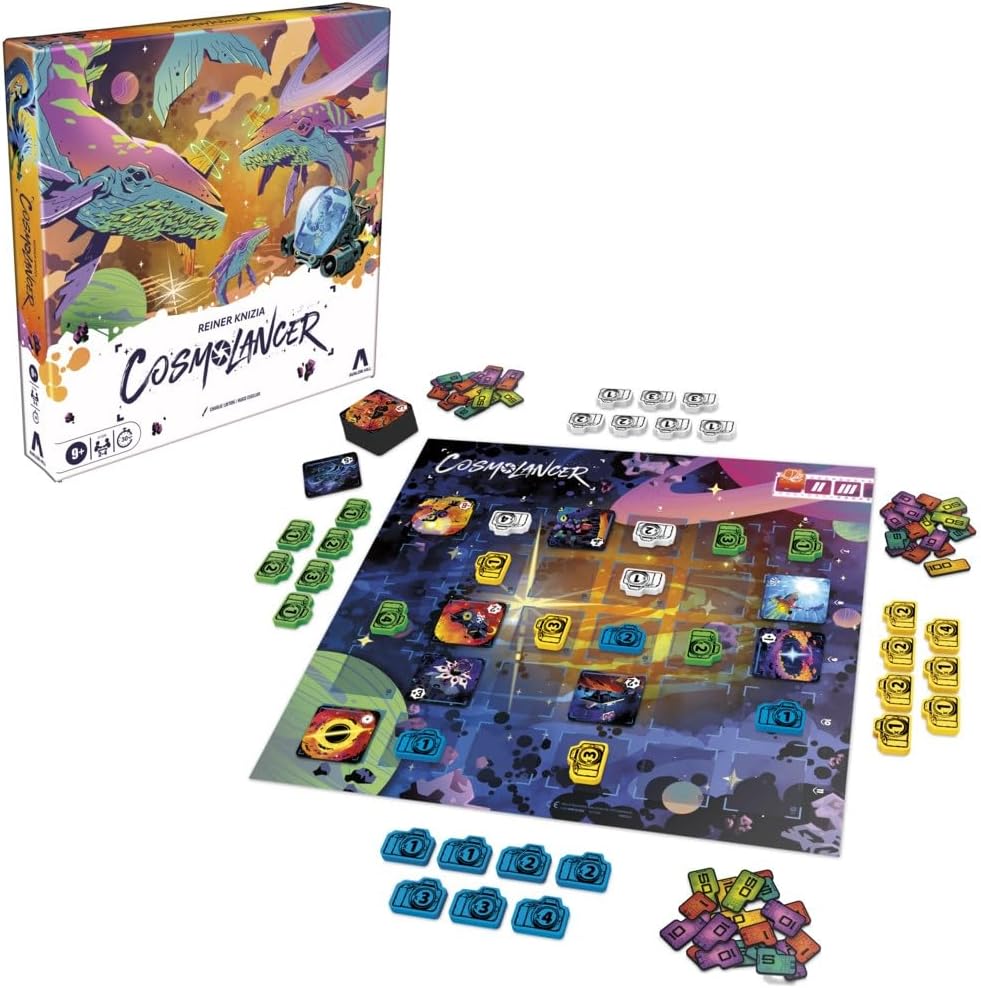 Cosmolancer strategisches Brettspiel von Reiner Knizia