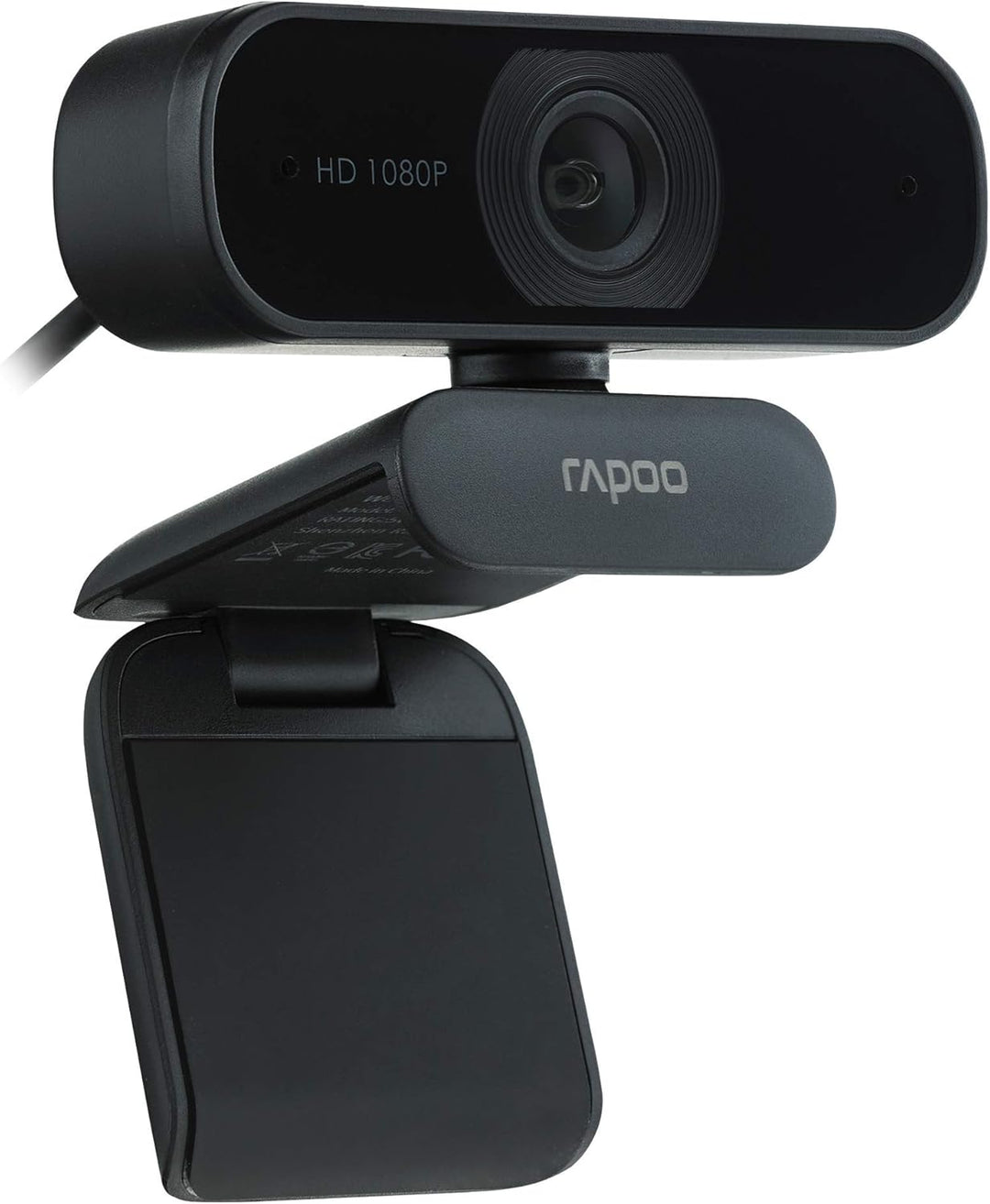 Rapoo XW180 Full HD Webcam 1080p, 80° Sichtfeld, Autofokus, Rauschunterdrückung, USB-Anschluss, für