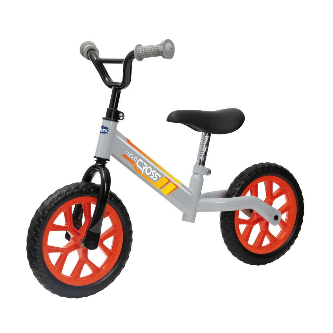 Chicco Balance Bike Cross, Kinderfahrrad ohne Pedale, Cross Country Design, grosse Räder, verstellba