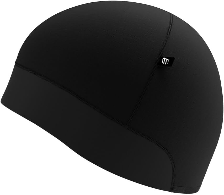 COMPRESSPORT Unisex Hurricane Beanie Mütze, schwarz, Einheitsgrösse