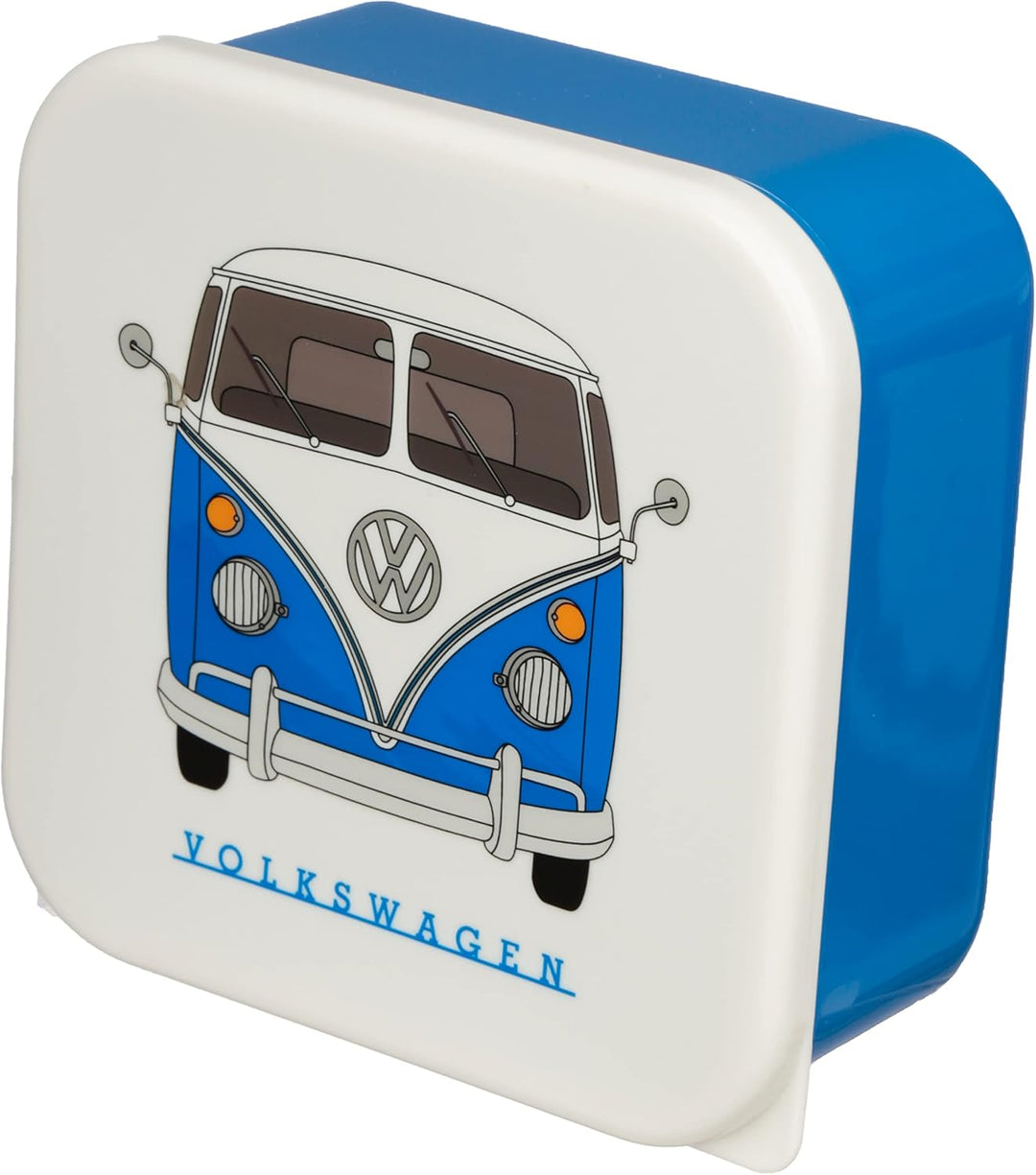 Puckator 3er Set Lunchboxen Volkswagen VW T1 Camper Bus M/L/XL, multi, LBOX47