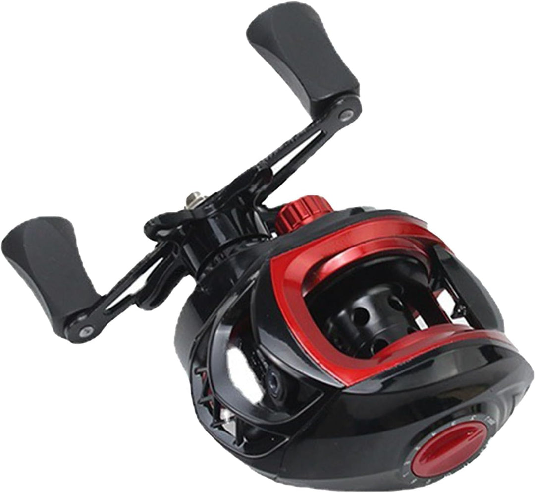 Metall-Weitwurf-Baitcaster-Angelrolle mit Anti-Explosions-Schnurfunktion, Übersetzungsverhältnis 7,2