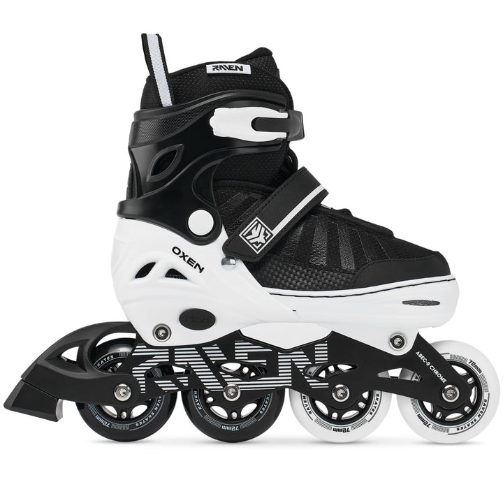 RAVEN Inline Skates Inliner für Kinder und Erwachsene OPTIONAL 2in1 mit Schlittschuhen verstellbar O