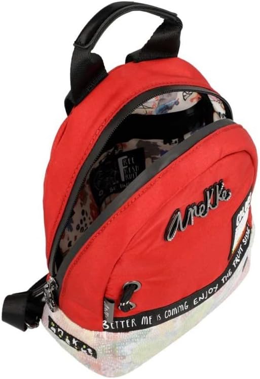 Mochila Anekke Nature Colors / Fun &amp; Music 185 Rojo