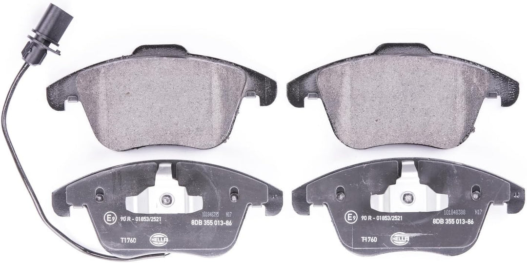 HELLA PAGID 8DB 355 013-861 Bremsbelagsatz - T1760 - Dicke/Stärke: 20mm - Bremssystem: Teves - mit i