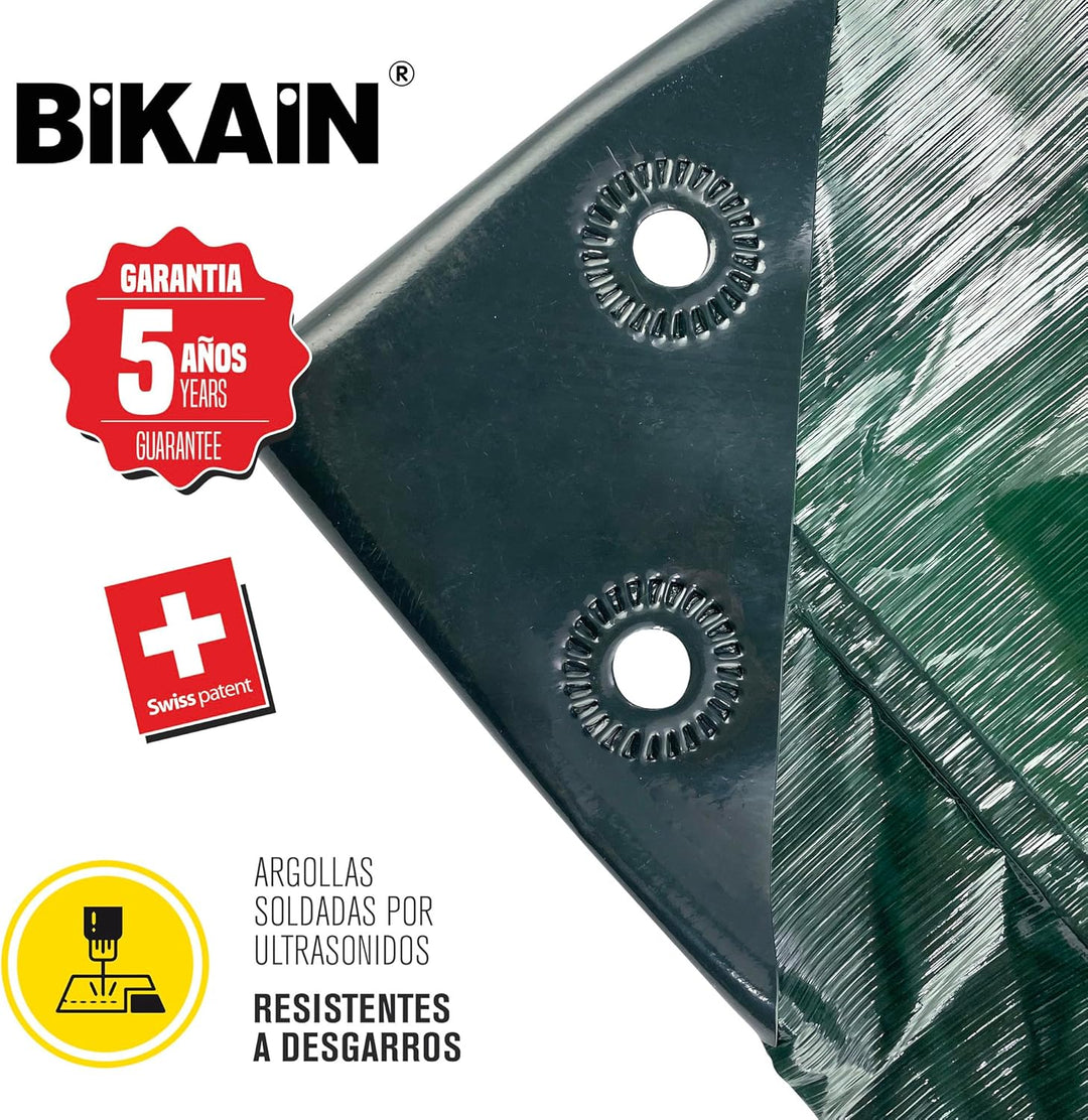 Lona universal impermeable extra resistente de 8x12m verde. Standard 8x12m, Standard 8x12m