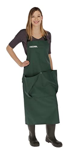 Kerbl Premium Melkerschürze, Robust Wasserfest Reissfest Knickfest, S M L XL S mit Taschen, S mit Ta