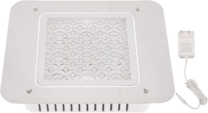 BRRNOO Nagelstaubsammler, Eingebauter Tischschreibtisch, Leistungsstarker 80 W, 3500 U/min, Bürstenl