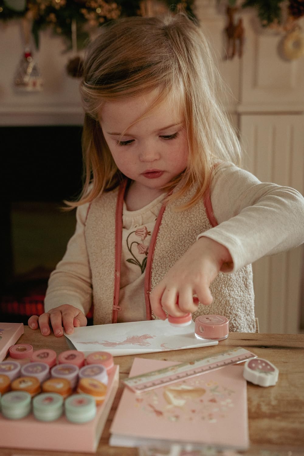 Little Dutch Bastelset Kreativitätsbox XL zum Malen, Kleben und Gestalten für Kinder - Fairy Garden