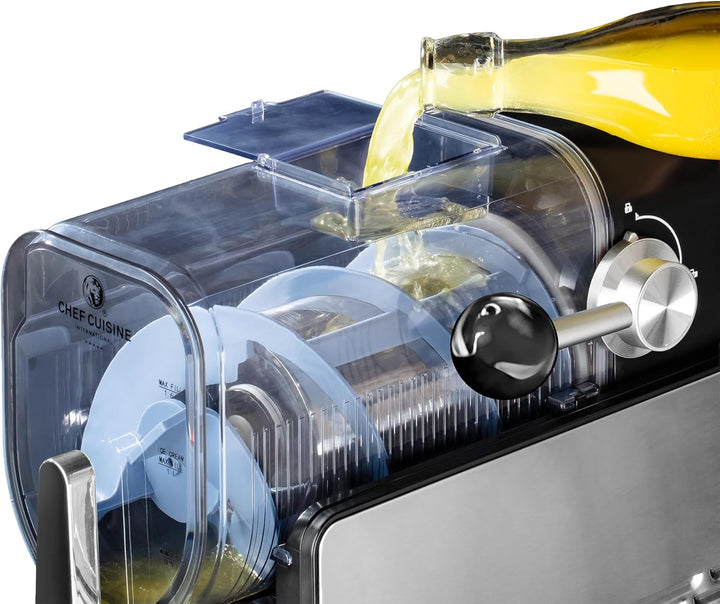 Slush Eis Maschine mit Kompressor, 1,6 Liter, 6 Programme, Touch-Display, Timer, BPA-frei, Automatis