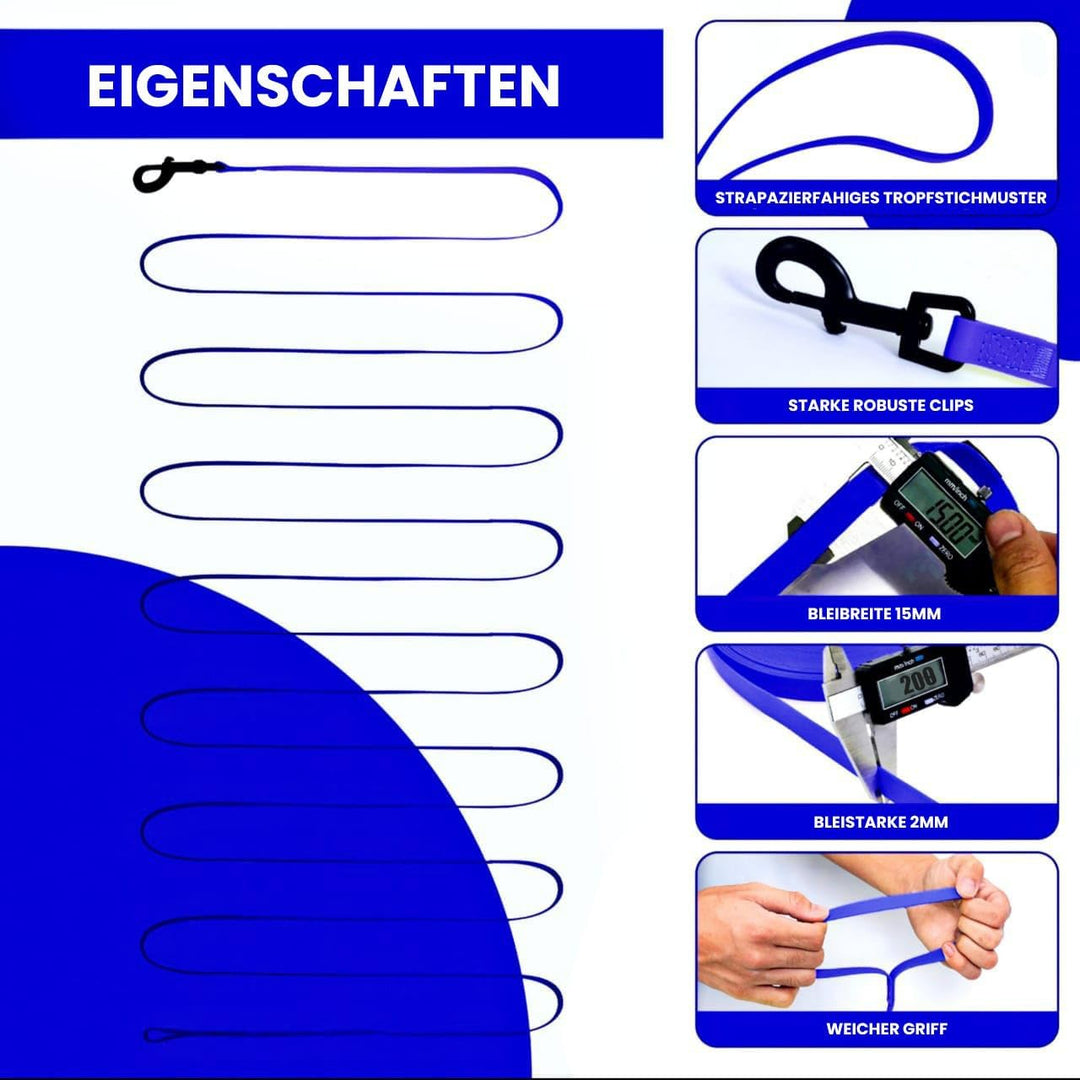 Biothane Schleppleine Für Hunde Lange Hundeleine 3m 5m Schleppleine 10m Für Hunde 15m 20m Leine Lang