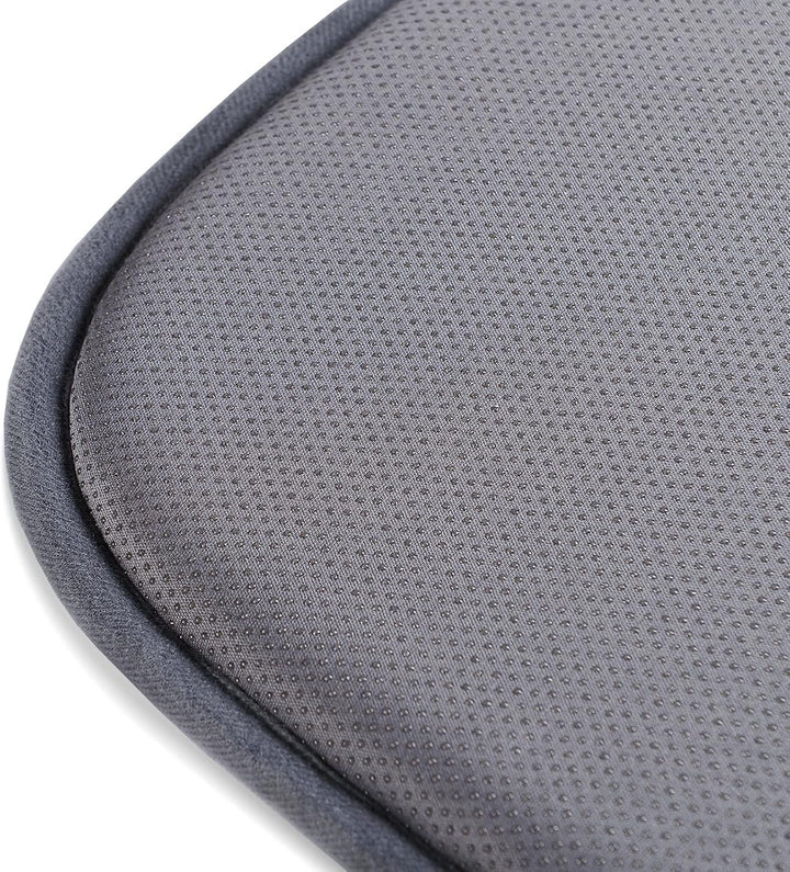 TANYOO 4er Set Stuhlkissen 40x38 cm Sitzkissen Stuhl mit Kariertem Samtbezug Rutschfestes Waschbares