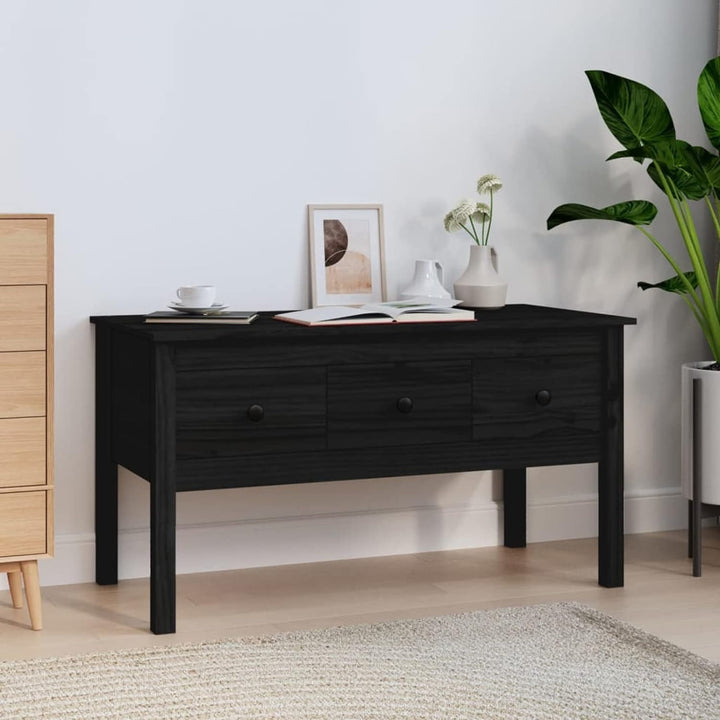 Tidyard Couchtisch mit 3 Schubladen Beistelltisch Wohnzimmertisch Kaffeetisch Sofatisch Teetisch Mas