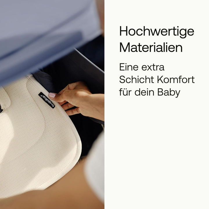 Bugaboo Duo-Komfort Sitzauflage für vier Jahreszeiten, verbesserte Passform, kompatibel mit allen Bu