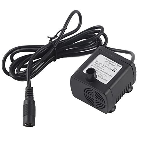DC12V Kleine Mini Tauchwasserpumpe, Solar Amphibien Mini Tauchwasserpumpe für Brunnenteich