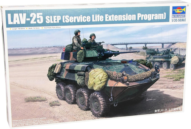 Trumpeter 01513 Modellbausatz LAV-25 SLEP (Service Life Extension Pro) Mittel