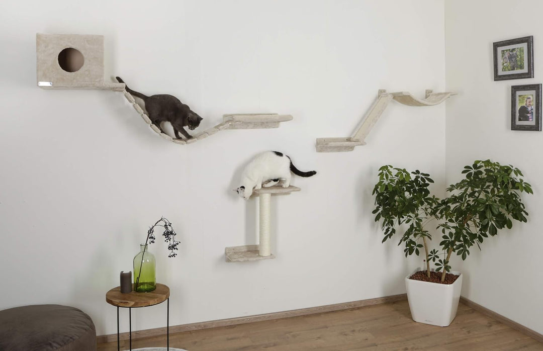 Maxi-Pet 81635 Kletterwand für Katzen Mount Everest, 9-teilig,