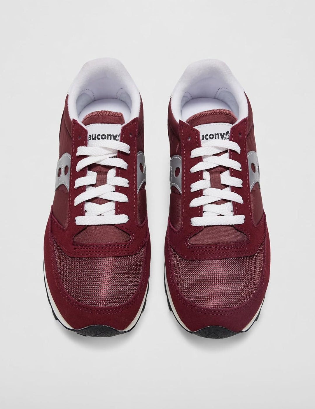 Saucony Jazz Original Vintage Herren Sportschuhe 44 EU Burgundy Silver, 44 EU Burgundy Silver