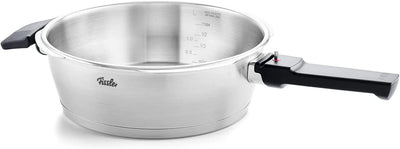 Fissler Vitavit Premium / Schnellkochtopf (2,5 L, Ø 18 cm) Edelstahl-Dampfkochtopf,4-Garstufen, inkl