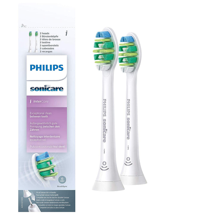 Philips Sonicare Original Aufsteckbürste InterCare HX9002/10, bis zu 7x mehr Plaqueentfernung, RFID-