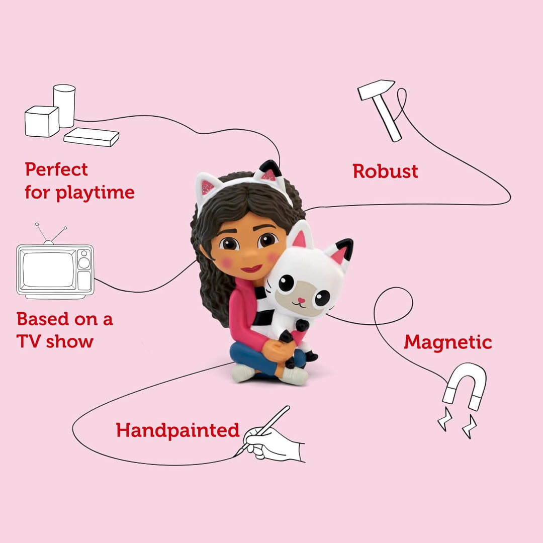 tonies Gabby's Dollhouse Audio Character - Gabbys Puppenhaus Spielzeug, Hörbücher für Kinder