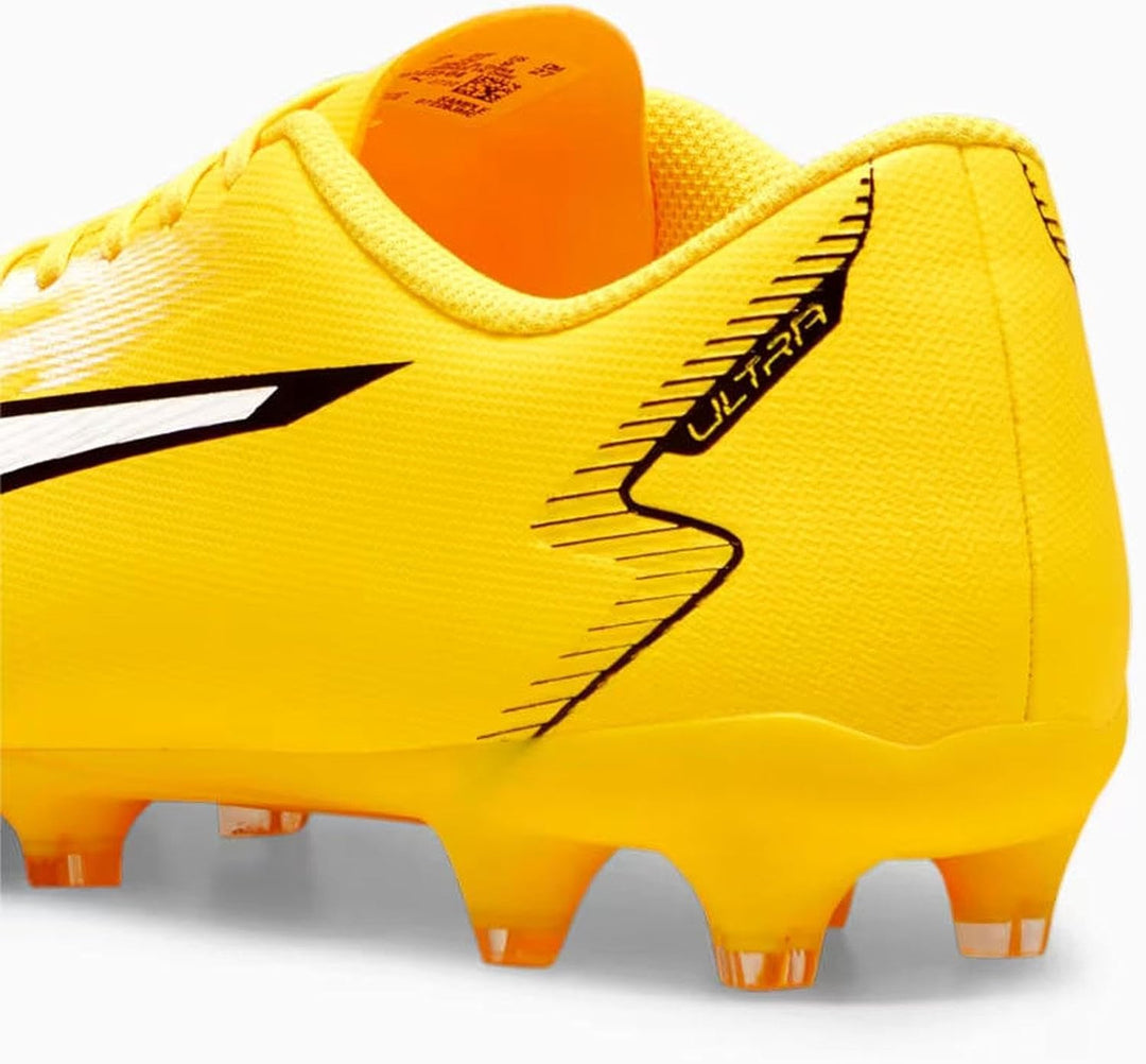 PUMA Herren Ultra Play Fg/Ag Fussballschuh 44 EU Gelb Schwarz Yellow Blaze Puma White Puma Black, 44